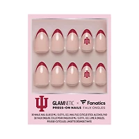 Glamnetic x Fanatics  Indiana Hoosiers Nail Kit