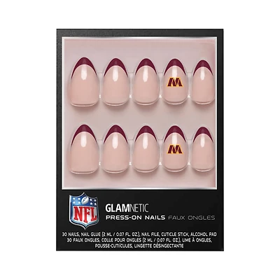 Glamnetic x Fanatics  Washington Commanders Nail Kit
