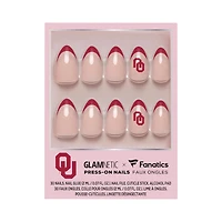 Glamnetic x Fanatics  Oklahoma Sooners Nail Kit