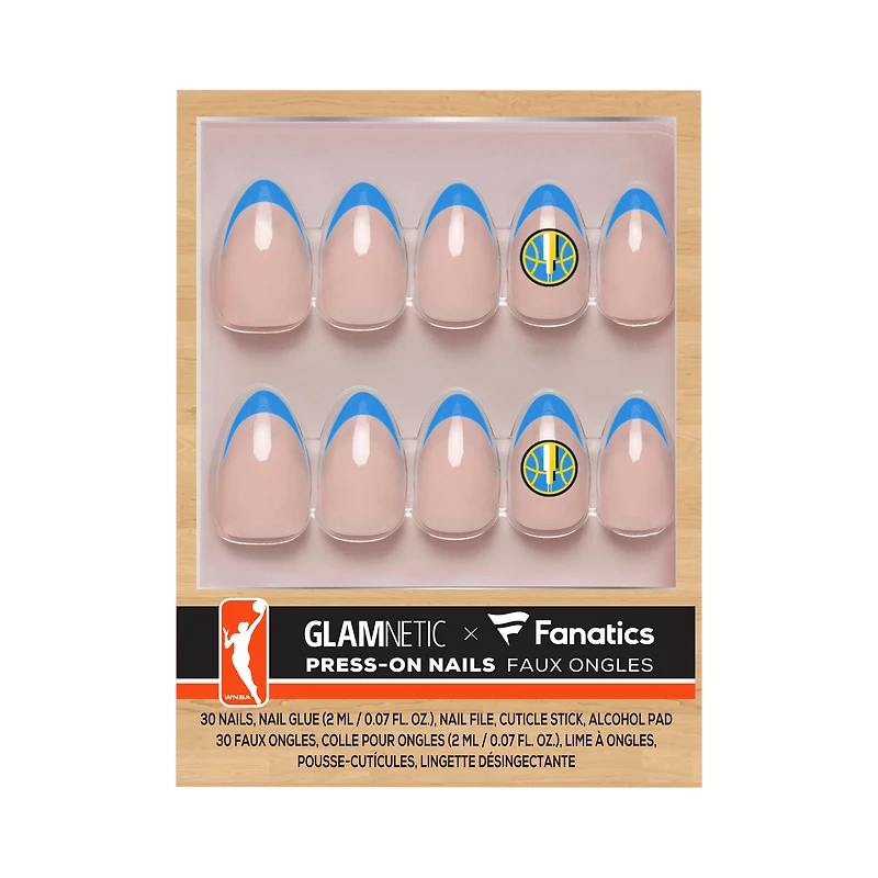 Glamnetic x Fanatics Chicago Sky Nail Kit