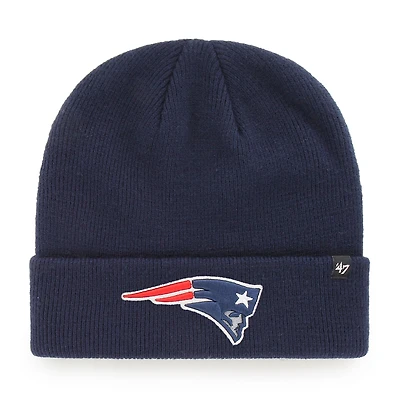 Men's '47  Navy New England Patriots Primary Basic Cuffed Knit Hat