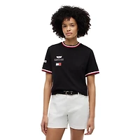 Unisex Tommy Hilfiger x Cadillac F1 Team Black Replica Logo T-Shirt
