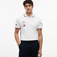 Unisex Tommy Hilfiger x Cadillac F1 Team White Sergio Perez Driver 11 Polo