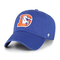Men's '47  Royal Denver Broncos Clean Up Adjustable Hat