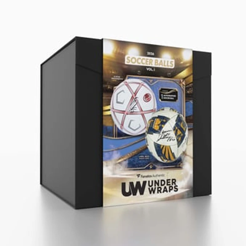 2026 Under Wraps Autographed Soccer Balls - Single Mystery Box