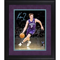 Kon Knueppel Charlotte Hornets Facsimile Signature Framed 11" x 14" Spotlight Photograph