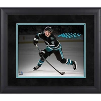 Macklin Celebrini San Jose Sharks Facsimile Signature Framed 11" x 14" Spotlight Photograph