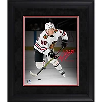 Connor Bedard Chicago Blackhawks Facsimile Signature Framed 11" x 14" Spotlight Photograph