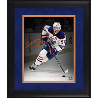 Connor McDavid Edmonton Oilers Facsimile Signature Framed 11" x 14" Spotlight Photograph