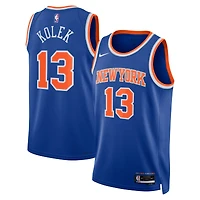 Unisex Nike Tyler Kolek Blue New York Knicks Swingman Jersey - Icon Edition