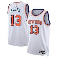 Unisex Nike Tyler Kolek White New York Knicks Swingman Jersey - Association Edition