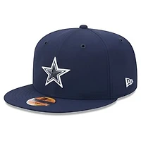 Men's New Era Navy Dallas Cowboys 2026 Sideline 9FIFTY Snapback Hat