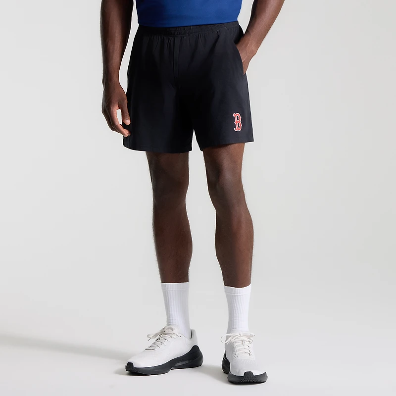 Men's lululemon Black Boston Red Sox Pace Breaker Linerless Shorts 7"