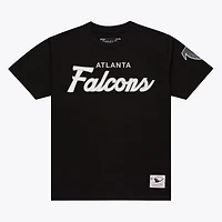 Men's Mitchell & Ness Black Atlanta Falcons Head Coach Classic T-Shirt