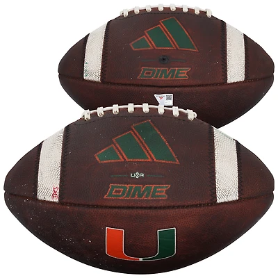 Miami Hurricanes Game-Used Football vs. Stanford Cardinal on October 25, 2025