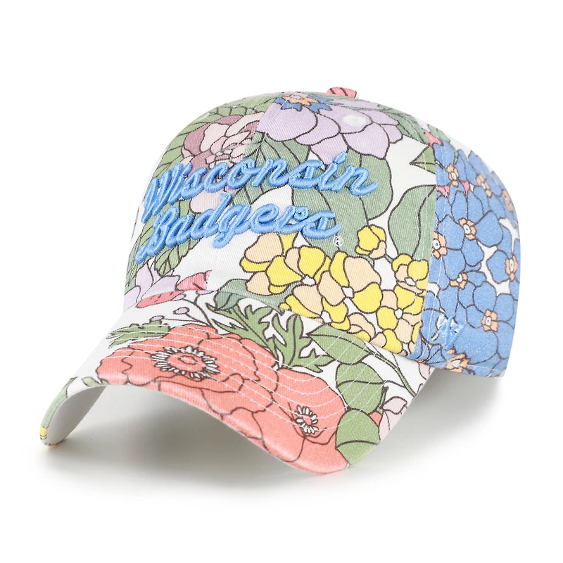 Women's '47  Wisconsin Badgers Florentina Clean Up Adjustable Hat