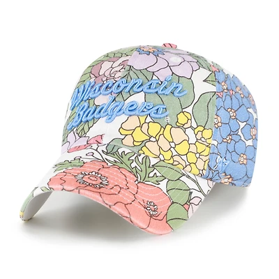 Women's '47  Wisconsin Badgers Florentina Clean Up Adjustable Hat