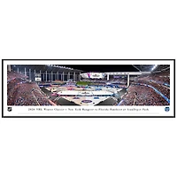 Florida Panthers vs. New York Rangers 2026 NHL Winter Classic Standard Framed Panorama Photograph