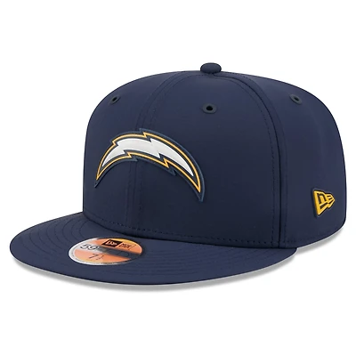 Men's New Era Navy Los Angeles Chargers 2026 Sideline 59FIFTY Fitted Hat