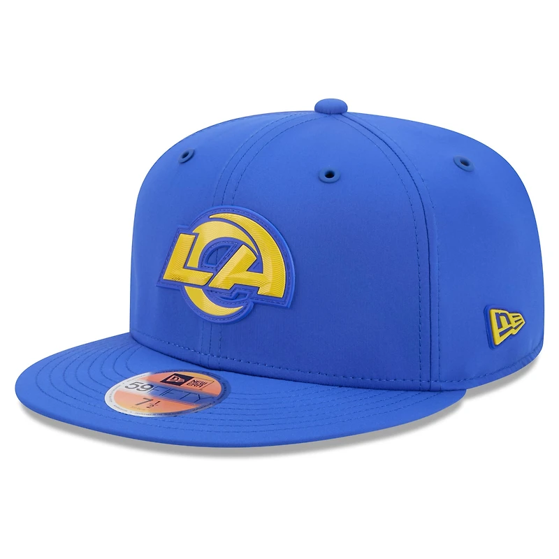 Men's New Era Royal Los Angeles Rams 2026 Sideline 59FIFTY Fitted Hat