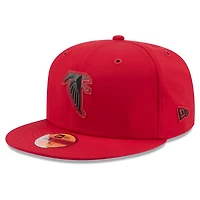Men's New Era Red Atlanta Falcons 2026 Sideline Throwback 59FIFTY Fitted Hat