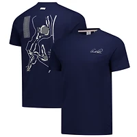 Men's Puma Navy Arnold Palmer Invitational Modalon Tri-Blend T-Shirt