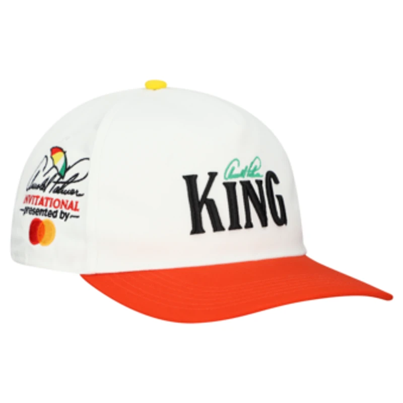 Men's Puma White Arnold Palmer Invitational King Adjustable Hat