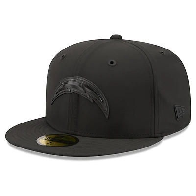 Men's New Era Black Los Angeles Chargers 2026 Sideline 59FIFTY Fitted Hat