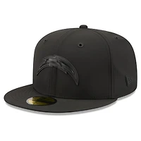 Men's New Era Black Los Angeles Chargers 2026 Sideline 59FIFTY Fitted Hat