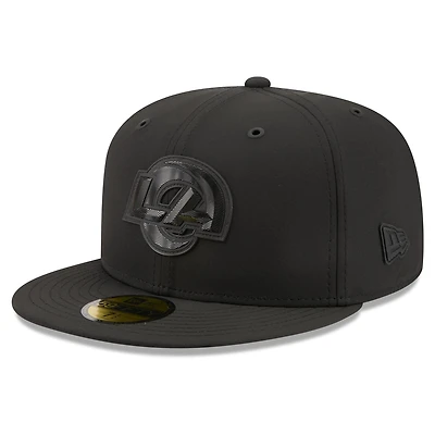 Men's New Era Black Los Angeles Rams 2026 Sideline 59FIFTY Fitted Hat
