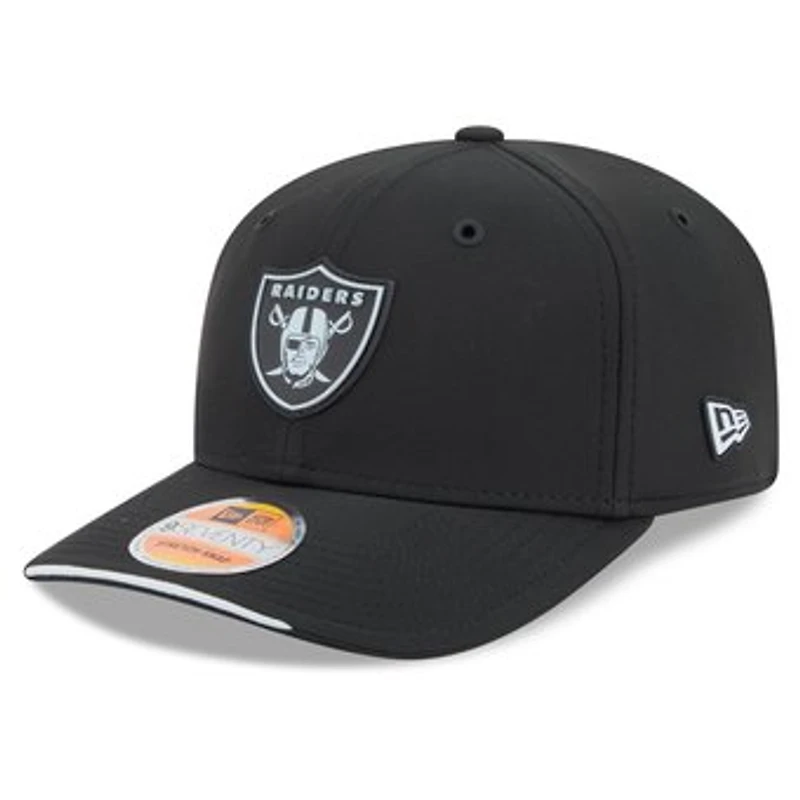 Men's New Era Black Las Vegas Raiders 2026 Sideline 9SEVENTY Adjustable Hat