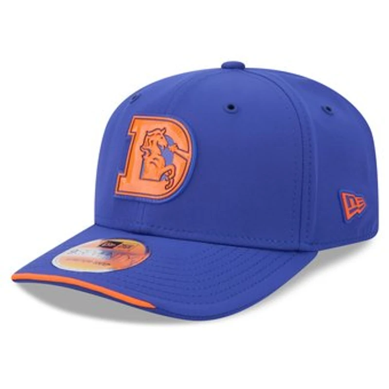 Men's New Era Royal Denver Broncos 2026 Sideline Throwback 9SEVENTY Adjustable Hat