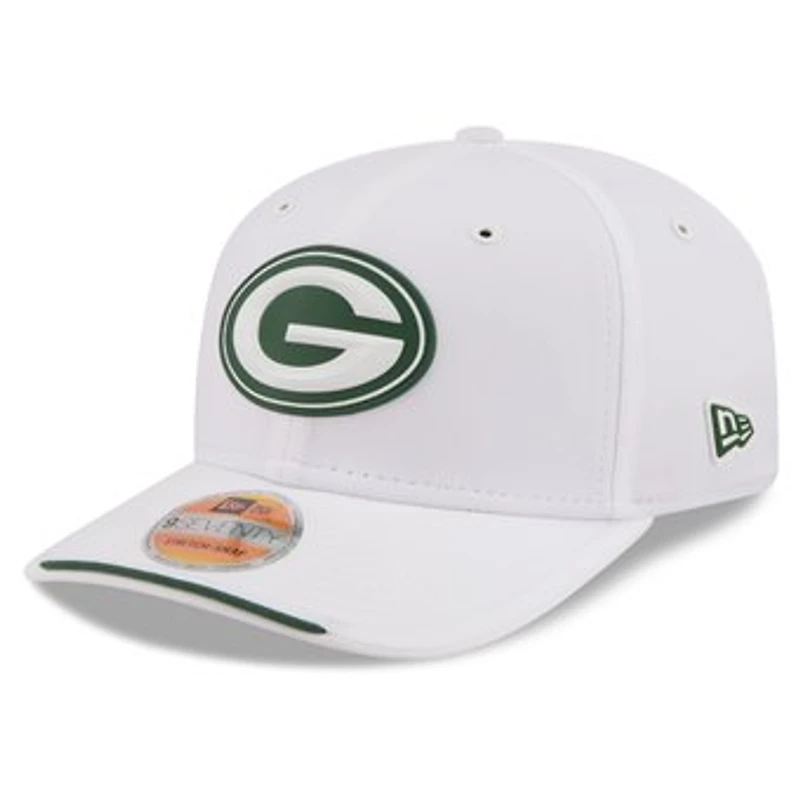 Men's New Era Green Green Bay Packers 2026 Sideline 9SEVENTY Adjustable Hat