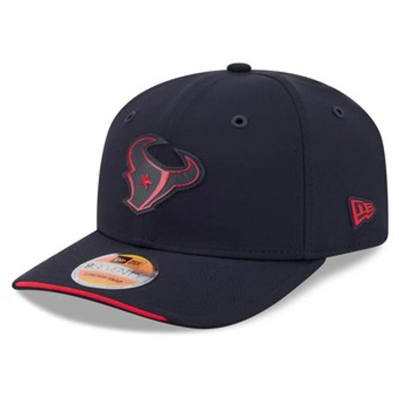 Men's New Era Navy Houston Texans 2026 Sideline 9SEVENTY Adjustable Hat