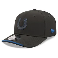 Men's New Era Black Indianapolis Colts 2026 Sideline 9SEVENTY Adjustable Hat