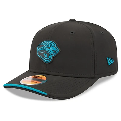 Men's New Era Black Jacksonville Jaguars 2026 Sideline Throwback 9SEVENTY Adjustable Hat