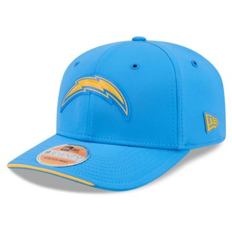 Men's New Era Powder Blue Los Angeles Chargers 2026 Sideline 9SEVENTY Adjustable Hat
