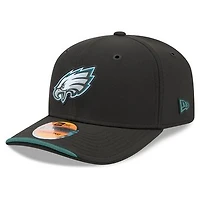 Men's New Era Black Philadelphia Eagles 2026 Sideline 9SEVENTY Adjustable Hat