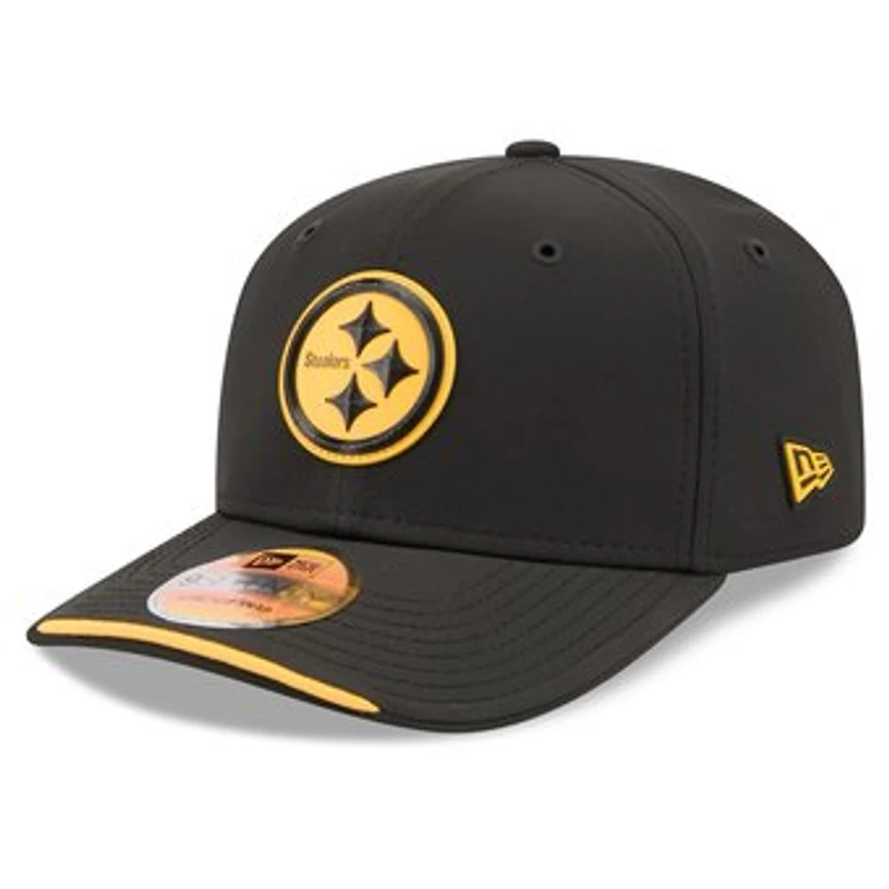 Men's New Era Black Pittsburgh Steelers 2026 Sideline 9SEVENTY Adjustable Hat