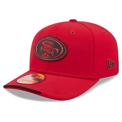 Men's New Era Scarlet San Francisco 49ers 2026 Sideline 9SEVENTY Adjustable Hat