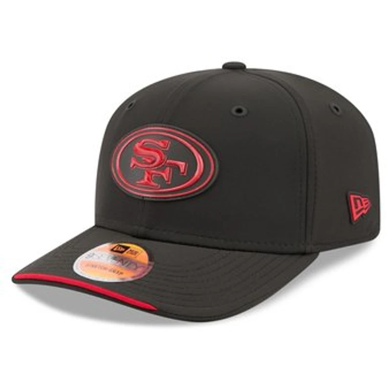 Men's New Era Black San Francisco 49ers 2026 Sideline 9SEVENTY Adjustable Hat
