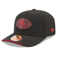 Men's New Era Black San Francisco 49ers 2026 Sideline 9SEVENTY Adjustable Hat