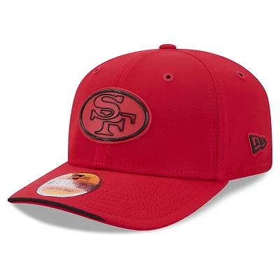 Men's New Era Scarlet San Francisco 49ers 2026 Sideline Throwback 9SEVENTY Adjustable Hat