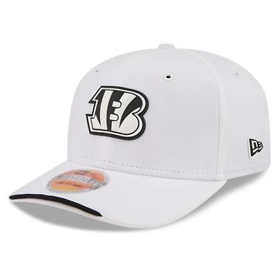 Men's New Era White Cincinnati Bengals 2026 Sideline 9SEVENTY Adjustable Hat
