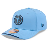 Men's New Era Light Blue Tennessee Titans 2026 Sideline 9SEVENTY Adjustable Hat