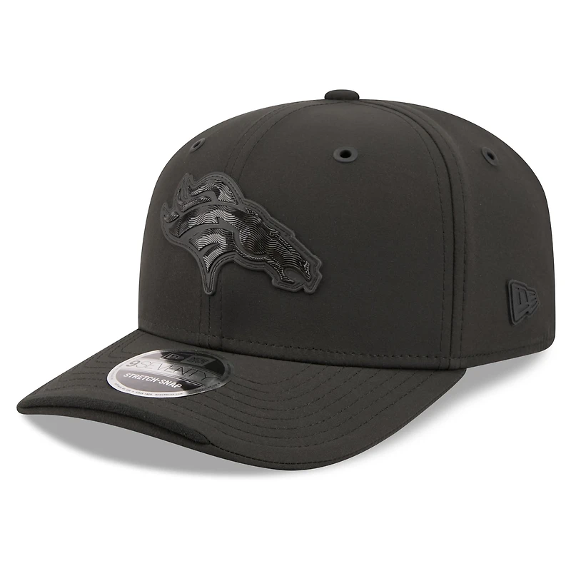 Men's New Era Black Denver Broncos 2026 Sideline 9SEVENTY Adjustable Hat