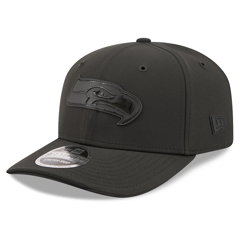 Men's New Era Black Seattle Seahawks 2026 Sideline 9SEVENTY Adjustable Hat
