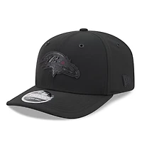 Men's New Era Black Baltimore Ravens 2026 Sideline 9SEVENTY Adjustable Hat
