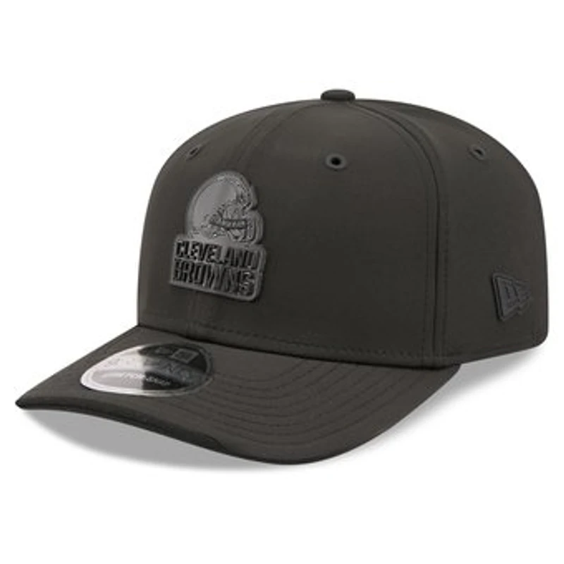 Men's New Era Black Cleveland Browns 2026 Sideline 9SEVENTY Adjustable Hat