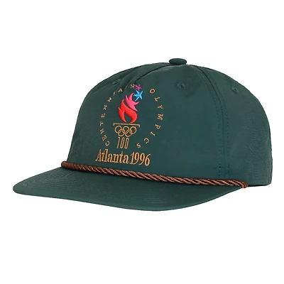 Men's Outerstuff Green Atlanta 1996 Summer Olympics Golfer Adjustable Hat